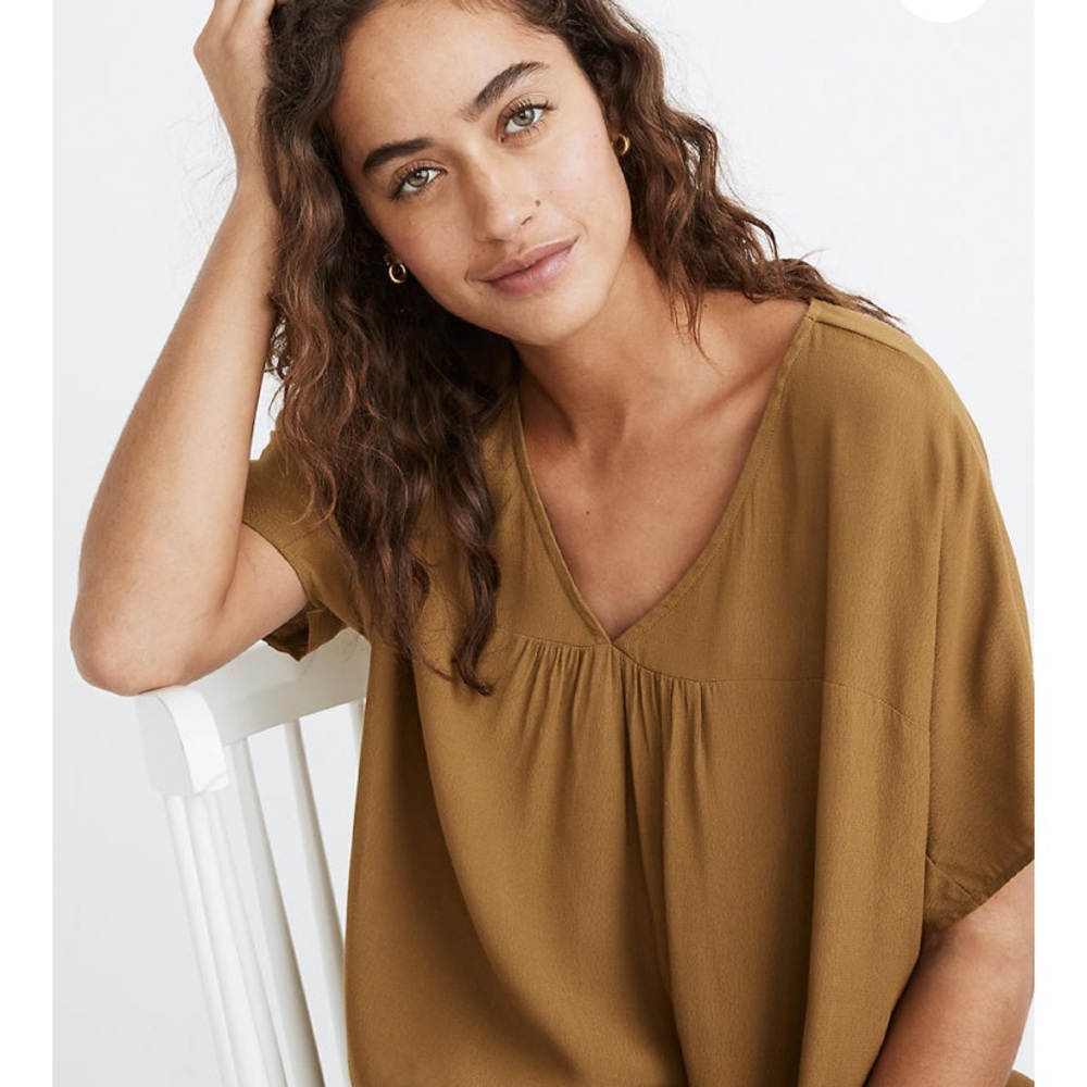 ISO Madewell Rhyme top in olive